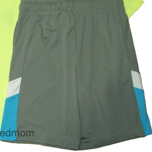 Rocket Spaceship Tee Shorts Oufit Boys Top Shirt 2 pc Set Pant BTS - Picture 6 of 6